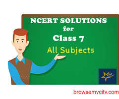 NCERT Solutions for Class 7 All Subjects