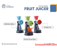 Buy Bulk Fruit Juicer From Leading Kitchenware Exporter | Vyom Overseas