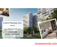 Godrej Matunga East Mumbai - Brings To You Yet Another Opportunity To Live More