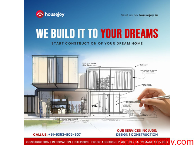 Housejoy - Home Construction|Renovation|Interiors|Home Maintenance - 1/6