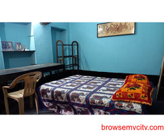 Semi Furnished room available for Single / Dual sharing Male PG at Tollygunge, Haridevpur