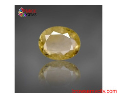 Buy yellow sapphire stone at Best price