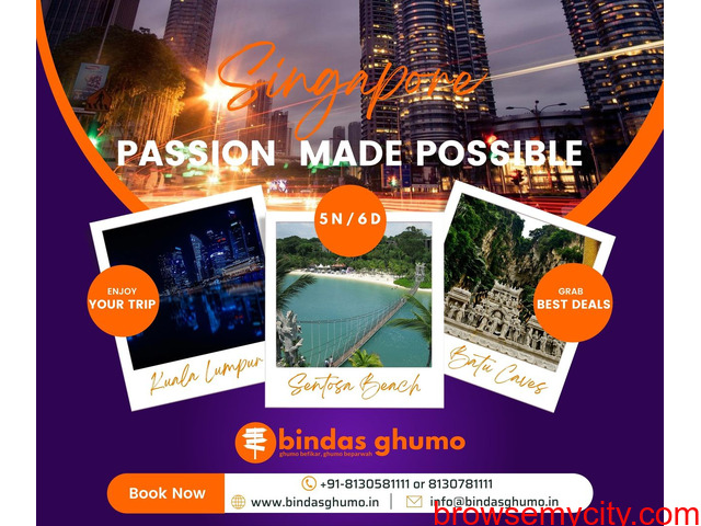 5N 6D Singapore Tour Packages – 5Nights 6 Days Malaysia Travel Package - 1/1