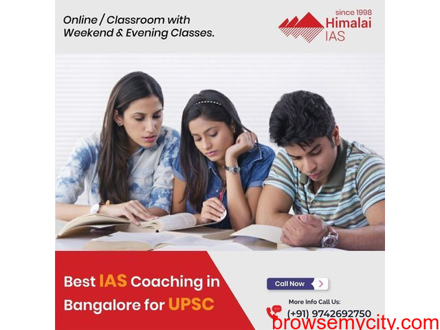 Begin Your UPSC Preparation | Best UPSC Coaching in Bangalore Himalai IAS - 1/1