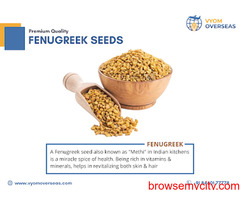 Buy Bulk Fenugreek Seeds From Global Spice Exporter | Vyom Overseas