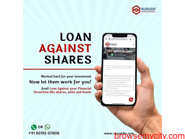 Get loan against securities & shares up to 100 crores in India - 1/1