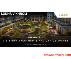 Lodha Vikhroli west Mumbai - Landmark Living On The Avenue