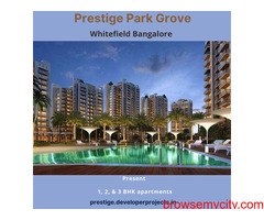 Prestige Park Grove Whitefield Bangalore - Converting Transactions
