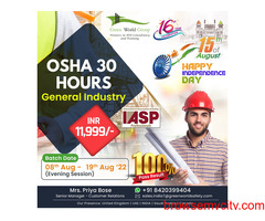 Register in  OSHA 30-hour Construction industry course in Bihar