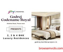 Fulfill Your Every Desire Of A Beautiful Home at Godrej Codename Royal Thane