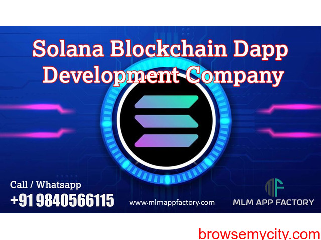 Solana Blockchain Dapp Development Company - 1/1