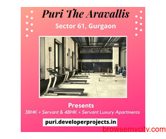 Puri The Aravallis Sector 61 Gurgaon | the Lovely Lure of Landscaping Marvel