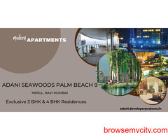 Adani Seawoods Palm Beach 9 Nerul Navi Mumbai - Modern Amenities. Urban Location