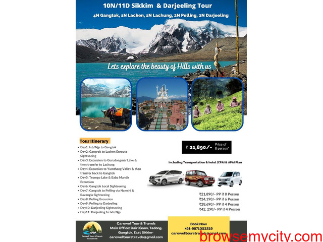 Customize your Sikkim & Darjeeling tour as per your requirment - 1/6