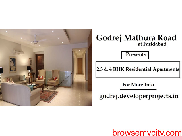 Godrej Mathura Road Faridabad - An Exquisite Lifestyle - 2/3