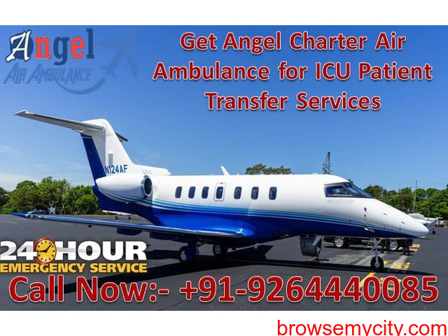 Hire Medically-Equipped Air Ambulance Service in Ranchi at Reasonable Cost - 1/1