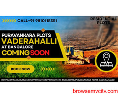 Purvankar Plots Vaderahalli | Launch of new residential property in Bangalore