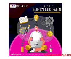 Locate the Types of Technical Illustration Online - MyDesigns