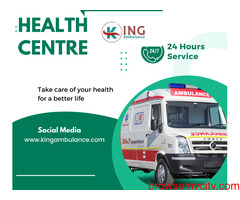 Hire an urgent Ambulance Service in Gandhi Maidan, Patna