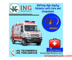 Book Emergency Ambulance Services in Sri Krishna Puri, Patna