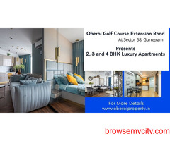 Oberoi Sector 58 Golf Course Extension Road Gurgaon - Celebrate A New Lifestyle