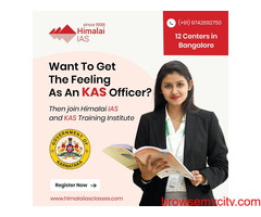 Want to ensure success in KAS? Join Best KAS coaching centre in Bangalore
