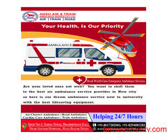 Best with Proper medical care by Air Ambulance Service in Guwahati
