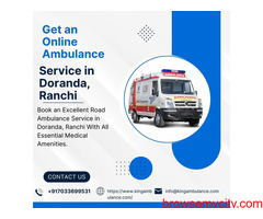 Book an Excellent Road Ambulance Service in Doranda, Ranchi With All Essential Medical  Amenities