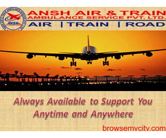 Stress Free and Budget Friendly Ansh Air Ambulance Service in Ranchi