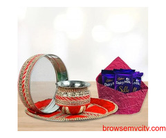 Send Karwa Chauth Gifts Online via OyeGifts, Get Express Delivery
