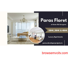 Paras Floret - Right Lifestyle Right Location At Sector 58 Gurgaon