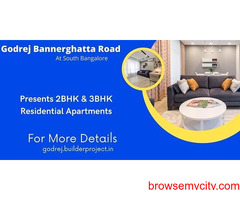 Godrej Bannerghatta Road Bangalore -Easy Living, Bet Rates