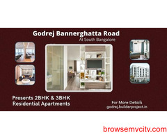 Godrej Bannerghatta Road Bangalore -Easy Living, Bet Rates