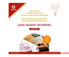 Get the Loan against securities/share on 8.00% rate of interest ~ Rurash Financials Pvt. Ltd