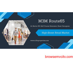 M3M Route65 - Spaces That Are Thoughtfully Designed At Gurugram