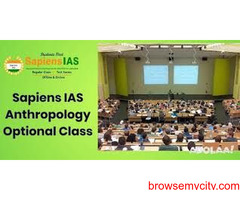 How is Sapiens IAS’s online coaching for Anthropology optional?