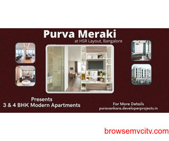 Purva Meraki HSR Layout Bangalore - Home Is Where The Heart Is.