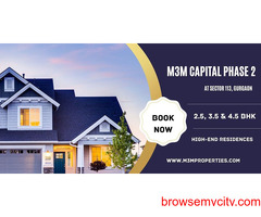 M3M Capital Phase 2 At Sector 113, Gurgaon -  A Realm Of Phenomenal Indulgence