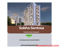 Sobha Sentosa Panathur Bangalore - The Best Is Yet To Come