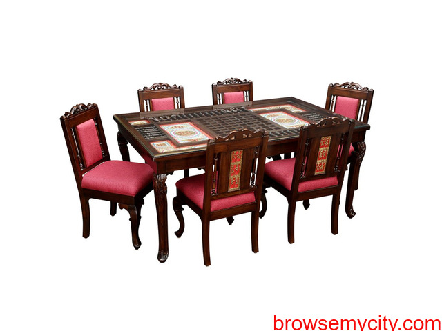 6 Seater Dining Table - 1/4