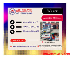 An EMS Transportation is Available by Ansh Ambulance Services in Patna
