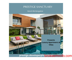 Prestige Sanctuary Apartments In Bangalore - Here Today, Here Tomorrow