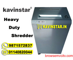 Heavy Duty Paper Shredder Machine Price in Delhi