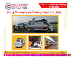 Ansh Air Ambulance Service in Kolkata – Cost-Effective and Advanced Setup