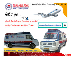 Ansh Air Ambulance Service in Guwahati – Treatment by MBBS Doctor Available