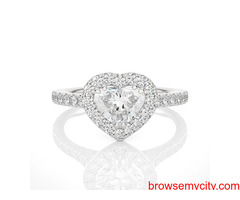 Classic Moissanite Wedding Rings - Lowest Price At Loose Moissanite