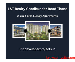 L&T Realty Ghodbunder Road Thane | Affordable Living! Wonderful Floor Plans
