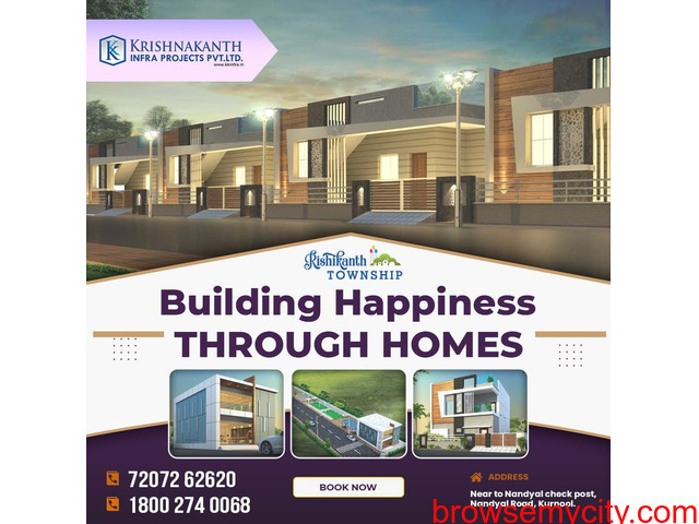 2 BHK independent house for sale in Kurnool  || Villas || Independent Houses || Commercial Complex | - 1/1