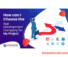 How can I Choose the App Development Company for My Project - Amigoways