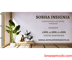 Sobha Insignia Apartments In Bangalore
